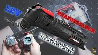 PARKSIDE MULTIUSO 12V smontaggio manutenzione recensione e test Lidl multifunzione oscillante