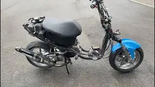 Yamaha Aerox 125 ccm first run