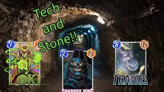 Thanos, Loki, and Tech is just PURE EVIL!!- Marvel Snap Infinite Deck Highlight