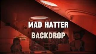 Mad Hatter - Trilogy Tour Backdrop Fanmade 