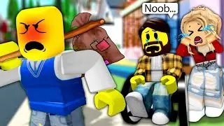 Roblox Brookhaven 🏡RP - FUNNY MOMENTS: Poor Noob Is Rejected By Family