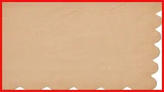 Great product -  Paper Cocktail Napkins, Scalloped Edge for Party (5x5 In, Kraft Brown, 100 Pack)