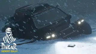 Highlight Of My Career Wrecked Again Dakar Desert Rally The Game Snow Storm In The Desert Hugh Wreck