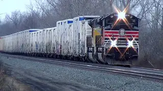 UP 1996 Southern Pacific Engine Hits The Horn