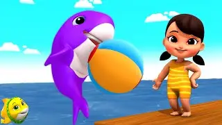 Baby Shark Family Song, यह है बेबी शार्क परिवार, Learn Hindi Poems for Preschoolers and Little Ones