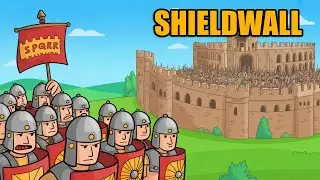 200 Gallier gegen Römer - Shieldwall