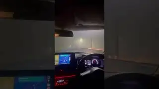 Driving Through Dense Fog in North India  #FogDriving #WinterDriving #DenseFog #CarDriving