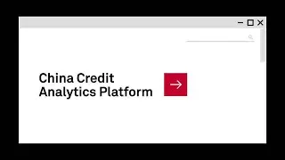 The Powerful China Credit Analytics Platform