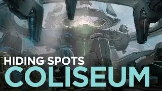 Halo 5 Hiding Spot Tutorials - Coliseum
