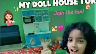 Aaradhya New Doll House 🏠 | प्यारा Doll House Tour | Kids Vlog #doll #tour 