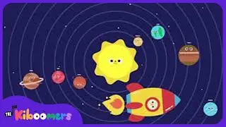 The Planets Song - The Kiboomers Preschool Songs & Nursery Rhymes About The Solar System