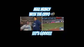 Max Muncy #dodgers #maxmuncy #bomb #homerun #postseason #october #bluejays #worldseries #mlb #usa