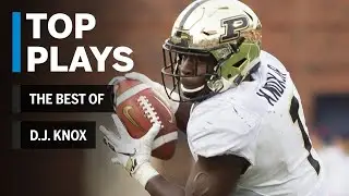 The Best of D.J. Knox: 2018 Mid-Season Highlights | Purdue | Big Ten Football