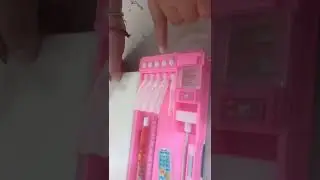 Disney princess automatic pencil box with light