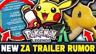 POKEMON NEWS! NEW WORLDS 2025 UPDATES! NEW LEGENDS ZA TRAILER GAMEPLAY RUMORS & SWITCH 2 GAME HINTS!