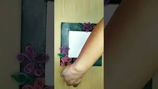 DIY - Quilling Wall Hanging Photo Frame With Waste CARDBOARD | Palak Bhatnagar