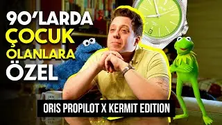 1 Nisan Şakası gibi Saat | Oris ProPilot X Kermit Edition