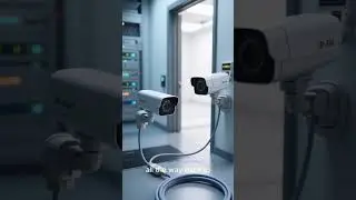 Efficiency Unleashed  Dual IP Camera Connection Made Easy with CAT Cables