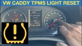 Сброс индикатора TPMS VW Caddy