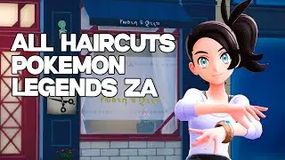 ALL HAIRCUTS customization - POKEMON LEGENDS ZA