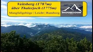 Aufstieg zum Veitsberg (1787m) und Thalerjoch (1775m) / Mangfallgebirge