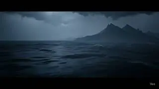 Noah's ark in the storm