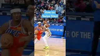 Swipe Steal Defense #lockdowndefender #nba #basketball