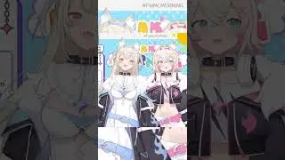 【Fuwawa isn't beating the allegations】 | FUWAMOCO HoloEn Advent #fuwawa #mococo  #FWMCMORNING