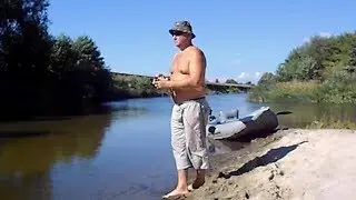 🐟5 Рыбалка около Чадаевки на реке Хопер. Голавль, язь, окунь на ультралайт