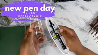 Writech Retractable Fountain Pen Review #amazon #haul #pen #stationery #review #pilot #writech