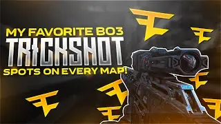 MY FAVORITE TRICKSHOT SPOTS ON EVERY BO3 MAP!