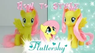 MLP Fluttershy Hair Styling Tutorial / How to Style Fluttershy | MLP Custom