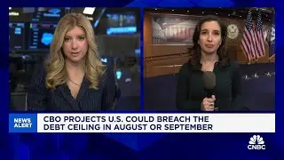 CBO projects US could breach the debt ceiling in August or September