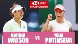 Heather Watson vs Yulia Putintseva   Highlights   The HSBC Championships London 2025