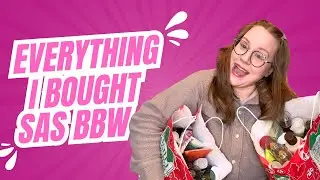 EVERYTHING I got at Bath and Body Works Semi Annual Sale!!