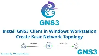 01 How to Install and setup GNS3 2.2.6 *How to To Create Using GNS3 Client Basic Network Topology*