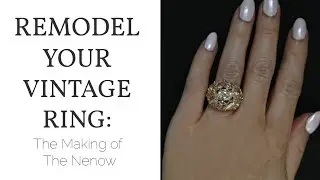 Remodel Your Vintage Ring | Redesigning our client's grandmother's ring into a new engagement ring