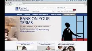 United Community Bank Online Banking Login Instructions