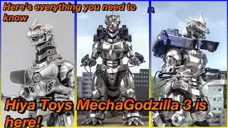 (НОВИНКА) Компания Hiya Toy полностью представила мультфильм &laquo;Мехагодзилла 3&raquo;.