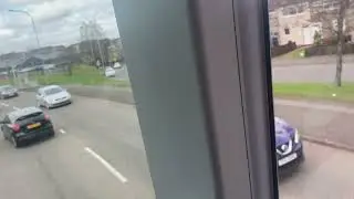 First Glasgow Enviro 400 EV 38444 LG22AVV on the 46 from Easterhouse to Castlemilk