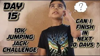Day 15: Abhimanyu's 10,000 Jumping Jacks - 500 Down! 🎉💪#healthychildren #KidsFitness #viralvideo