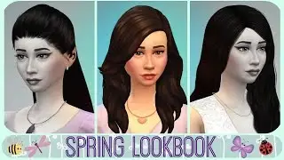 The Sims 4 - Spring Lookbook - Collab with Koffee