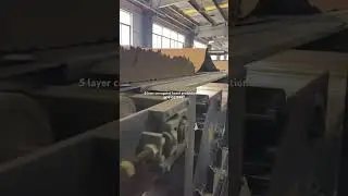 Fully Automatic 5 Layer Corrugated Board Production Line | High-Speed Setup by Natraj Machinery