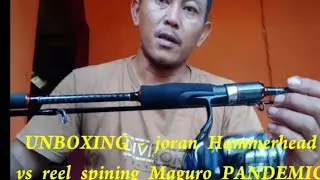 UNBOXING-joran hammerhead UL force 602 vs reel Spining Maguro pandemic