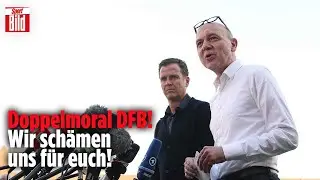 Wie der DFB sich um die One-Love-Binde rausredet...