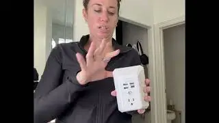 BEST Multi Plug Outlet Extender? QINLIANF Power Strip Honest Review #amazonreview #amazonfinds