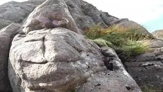 Baosbheinn, Torridon. A bike, a scramble, then biked out again.
