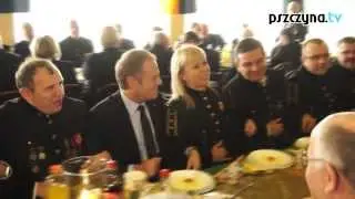 Premier bawi się na Barbórce w Suszcu - 04.12.2013