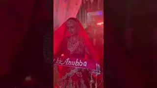 Bride royal entry