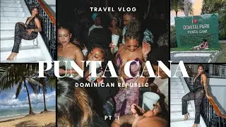PUNTA CANA TRAVEL VLOG PT.1 | atv, cave swimming,zip lining ,night life ,private chef ,games & more 